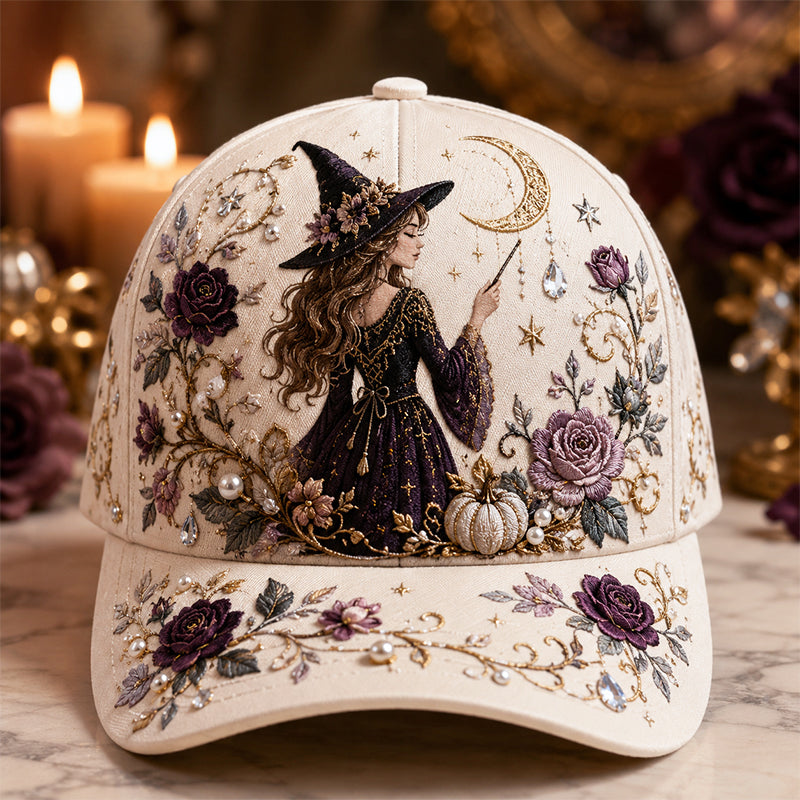 🔥 Last Day 49% OFF – BUY 3 GET 1 FREE🧙‍♀️✨ 3D Halloween Embroidery Cap