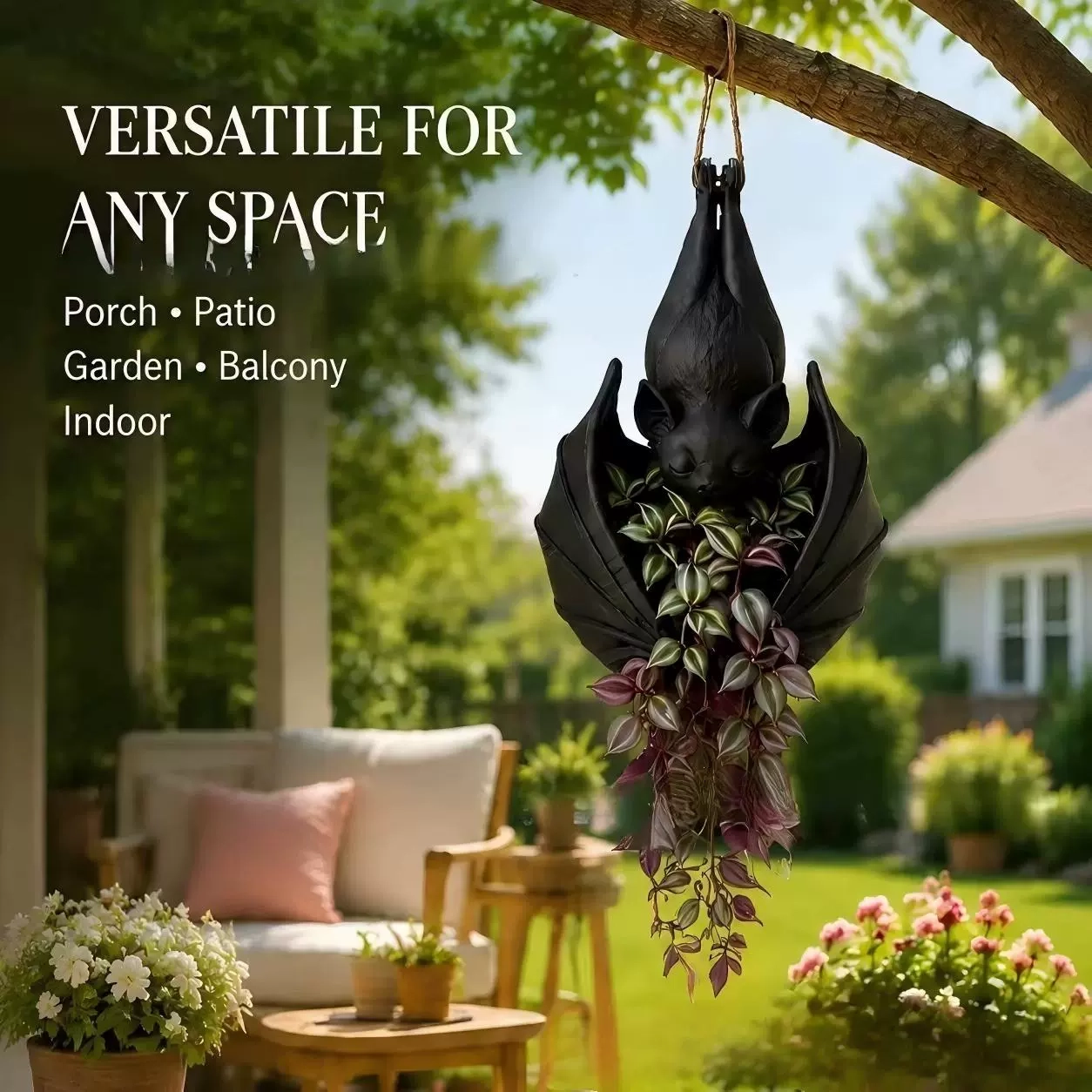🦇Hanging Bat Plant Pot