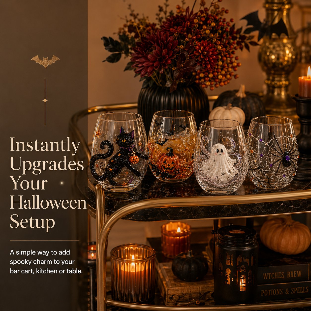 🔥 Last Day 49% OFF – 🎃 3D Halloween Glassware Collection | Spooky Designs, Festive Sips & Cozy Fall Moments